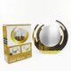 Round Shape Wall Mirror with Stunning Border Golden Elegance 12 inch Round Mirror