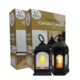Combo Deal Led Lantern With Candle Lights For Home Decoration and Solar Garden Light LED Solar Candle Lantern Courtyard Light